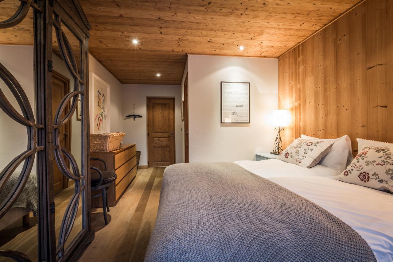 Apartment Au Bon Coin - Luxury Chamonix Hidden Haven, Mont Blanc View, Hot Tub And Garden 部屋 写真